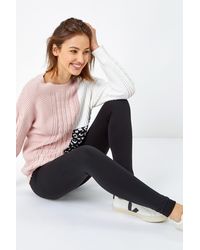Roman - Fleece Lined Leggings - Lyst