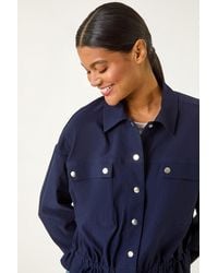 Roman - Utility Collared Pocket Jacket - Lyst