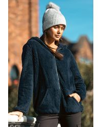 Roman - Hooded Sherpa Fleece Jacket - Lyst