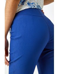 Roman - Knee Length Stretch Shorts - Lyst