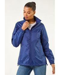 Roman - Shower Resistant Funnel Neck Jacket - Lyst