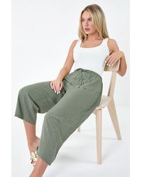 Roman Petite - Spot Print Stretch Culottes - Lyst