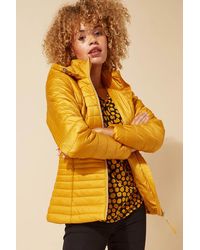Roman - Hooded Zip Through Padded Coat - Lyst
