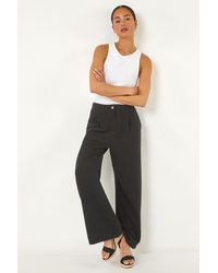 Roman Petite - Smart Linen Mix Trousers - Lyst
