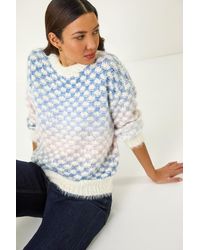 Roman - Ombre Marled Knit Jumper - Lyst