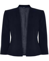 Roman - 3/4 Sleeve Cropped Rochette Edge To Edge Formal Occasion Jacket - Lyst