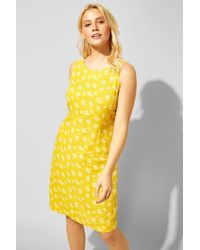 Roman - Button Back Printed Shift Dress - Lyst