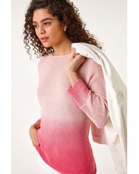 Roman - Ombre Shimmer Knit Jumper - Lyst