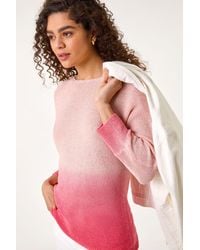Roman - Ombre Shimmer Knit Jumper - Lyst