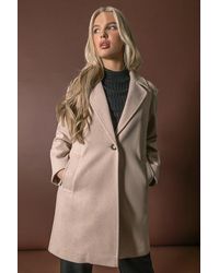 Roman Petite - Smart Longline Coat - Lyst