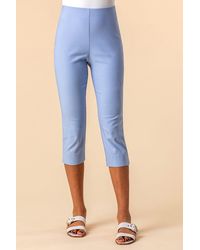 Roman - Comfort Stretch Fit Cropped Trousers - Lyst