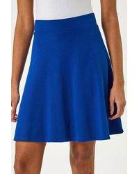 Roman - Pull On Stretch Skater Skirt - Lyst