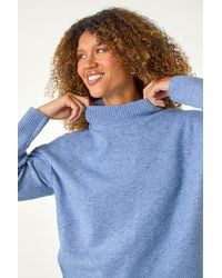 Roman - Bobble Stitch Knit Jumper - Lyst