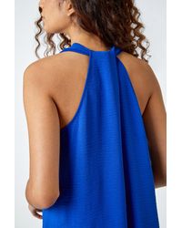Roman - Twist Detail Trapeze Maxi Dress - Lyst