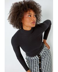 D.u.s.k - Ribbed Turtle Neck Jumper - Lyst