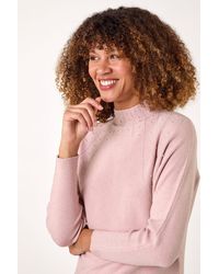 Roman - Sunray Embellished Jumper - Lyst