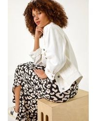 Roman - Animal Print Maxi Skirt - Lyst