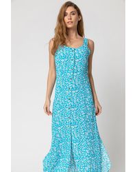 Roman - Ditsy Floral Button Through Dress - Lyst