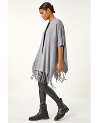 Roman - Hotfix Tassel Knit Cardigan - Lyst