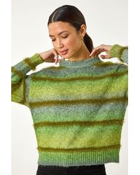 Roman - Ombre Stripe Knit Jumper - Lyst