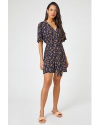 D.u.s.k - Ditsy Floral Print Playsuit - Lyst