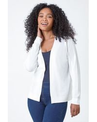 Roman Petite - Plain Stretch Cardigan - Lyst