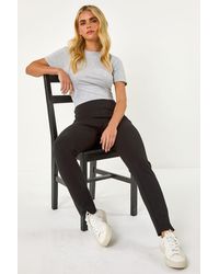 Roman Petite - Elastic Waist Ponte Stretch Jean - Lyst