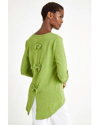 Roman - Bow Back Detail Stretch Top - Lyst