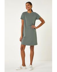 Roman - Short Sleeve T-Shirt Dress - Lyst