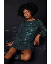Roman - Sparkle Detail Swing Dress - Lyst