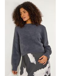 D.u.s.k - Fluffy Long Sleeve Knit Jumper - Lyst