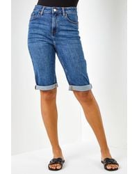 Roman - Essential Stretch Knee Length Shorts - Lyst