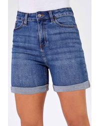 Roman - Stretch Mom Shorts - Lyst