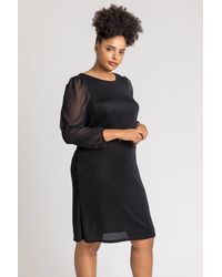 Roman Curve - Sparkle Swing Dress - Lyst