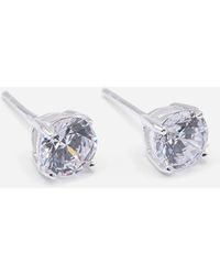 Lilly-and-Hope - Cubic Zirconia 6Mm Stud Earrings - Lyst