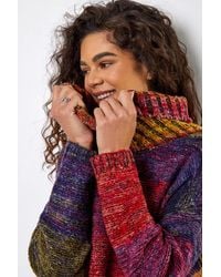 Roman - Roll Neck Chunky Knit Jumper - Lyst