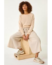 Roman - Baby Corduroy Wide Leg Culotte - Lyst