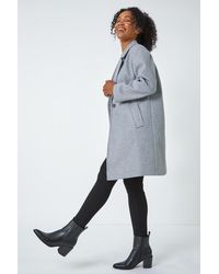 Roman Petite - Smart Longline Coat - Lyst