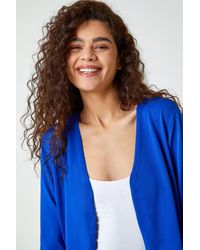 Roman - Cropped Knitted Shrug - Lyst