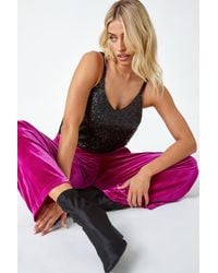 D.u.s.k - Fashion Embellished Sequin Cami Top - Lyst