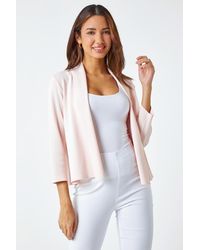 Roman - Cropped Knitted Shrug - Lyst
