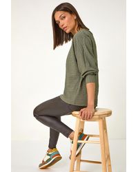 Roman - Coated Faux Leather Leggings - Lyst