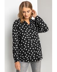 Roman - Spot Print Buttoned Shirt - Lyst