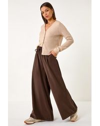 Roman - Baby Corduroy Wide Leg Trousers - Lyst