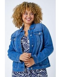 Roman Curve - Cotton Jacket - Lyst