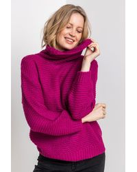 Roman - Textured Roll Neck Jumper - Lyst