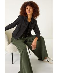 Roman - Baby Corduroy Wide Leg Trousers - Lyst