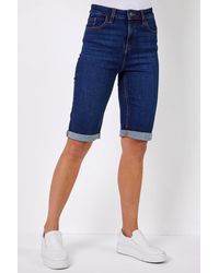 Roman - Essential Stretch Knee Length Shorts - Lyst