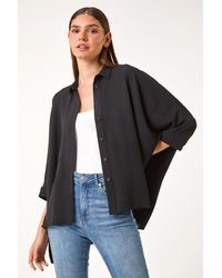 Roman - Relaxed Smart Stretch Shirt - Lyst