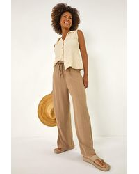 Roman - Stripe Linen Blend Trouser - Lyst